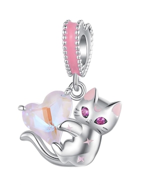 Colgante Y Dije De Gato Miow Kiki Season 2023 De Plata P925 Zirconia