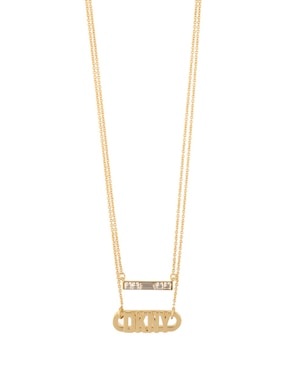 Collar De Varios Hilos Rectangular DKNY Fay