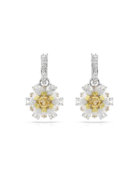 Aretes Cortos De Flor Swarovski Spring Summer 2024 Idyllia E