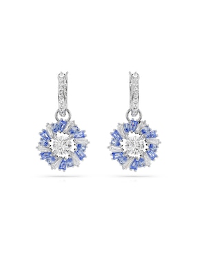 Aretes Cortos De Flor Swarovski Spring Summer 2024 Idyllia E