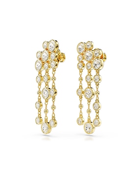 Aretes Swarovski con acabado brillante