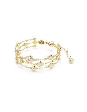 Pulsera Swarovski con acabado brillante