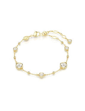 Pulsera Swarovski con acabado brillante