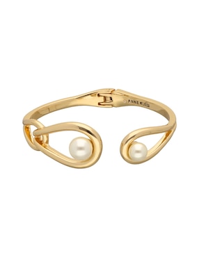 Brazalete Anne Klein Marshmallow Con Acabado Brillante