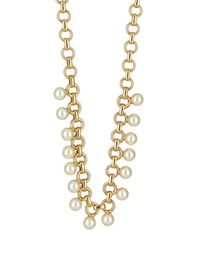 Collar De Esfera Anne Klein Almond