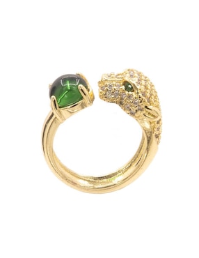 Anillo de puma Oro Angelus zirconia brillante