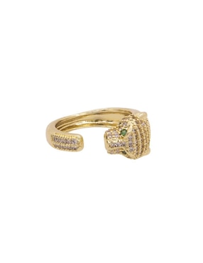 Anillo de puma Oro Angelus zirconia brillante