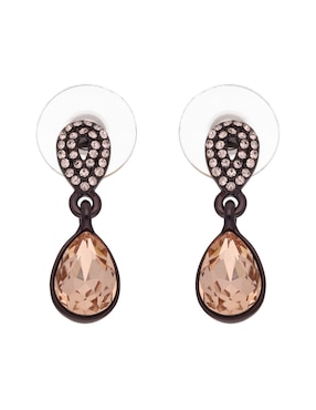 Aretes Largos De Gota Givenchy Madison Recolor Cristal