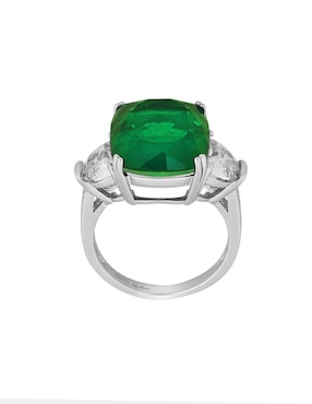 Anillo Gladkova Joyería P 925 de plata esmeralda