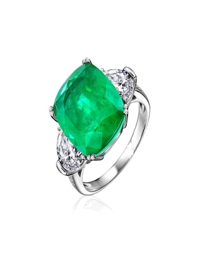 Anillo Gladkova Joyería P 925 de plata esmeralda