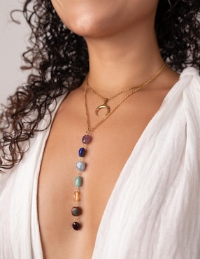 Collar de luna Piedra De Luna