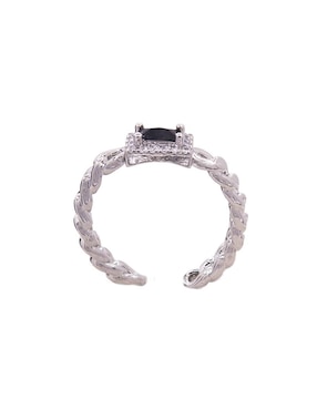 Anillo Oro Angelus zirconia brillante