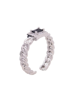Anillo Oro Angelus zirconia brillante