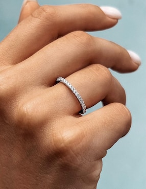 Anillo Gladkova Joyería P 925 de plata zirconia brillante