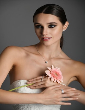 Anillo Gladkova Joyería P 925 de plata zirconia brillante