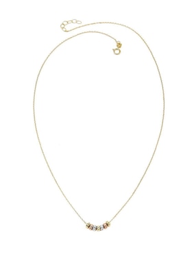 Collar con dije Amelie Joyas de oro 10 K