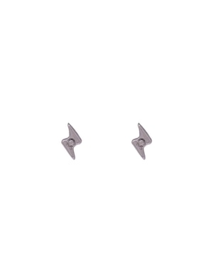 Aretes de rayo Oro Angelus con acabado brillante