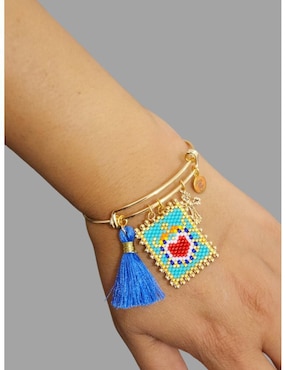 Brazalete Koua Itz con acabado brillante