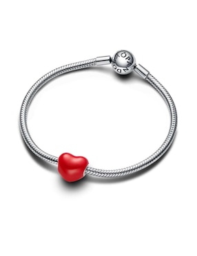 Charm de corazón Pandora moments de plata P 925