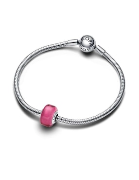 Charm redondo Pandora moments de plata P 925