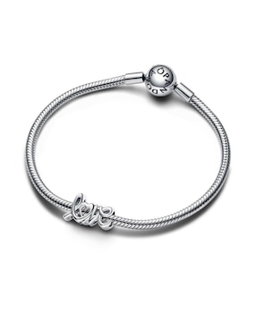 Charm de letras Pandora moments de plata P 925
