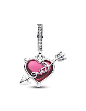 Charm de candado Pandora moments de plata P 925