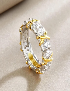 Anillo Gladkova Joyería P 925 de plata zirconia brillante