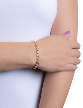 Pulsera Westies con acabado brillante