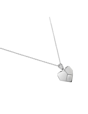 Dije de corazón Anamora Por Tanya Moss origami de plata P 925