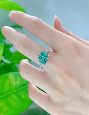 Anillo Gladkova Joyería P 925 de plata espinela brillante