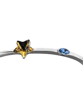 Brazalete Ocean Heart con cristal austriaco Fancy