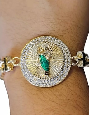 Brazalete Maria Almudena 18 K con acabado brillante