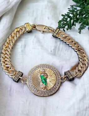 Brazalete Maria Almudena 18 K con acabado brillante