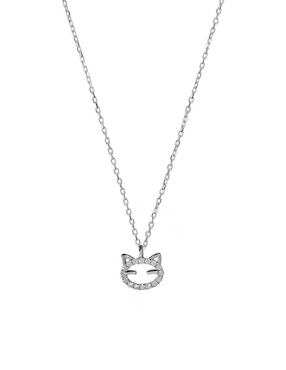 Collar de gato Sofia Blum de plata P 925