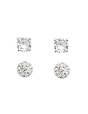 Broqueles Artre De Plata P925 Zirconia