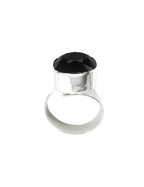 Anillo cuadrado Zvezda Cushion P 925 de plata cristal