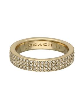 Anillo Coach 4.1 Core Refresh Cristal