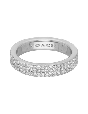 Anillo Coach 4.1 Core Refresh Cristal