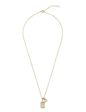 Collar cuadrado Sofia Blum de plata P 925