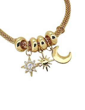 Pulsera Zvezda 18 K con acabado chapa de oro