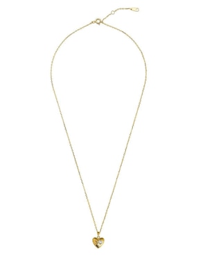 Collar de corazón Sofia Blum de plata P 925