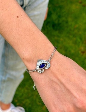 Brazalete Mayfer Joyería con cristal austriaco Mood