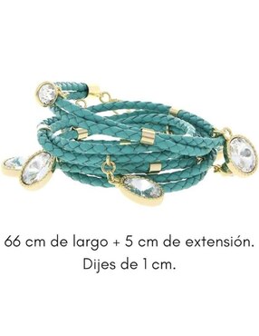 Brazalete Mayfer Joyería con cristal austriaco Mayfer Homme