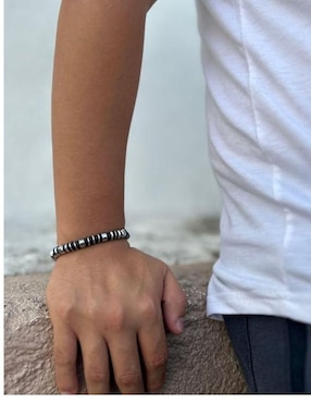 Brazalete Mayfer Joyería con hematita Mayfer Homme