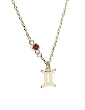 Collar Zvezda Zodiacos de baño de oro 18 K