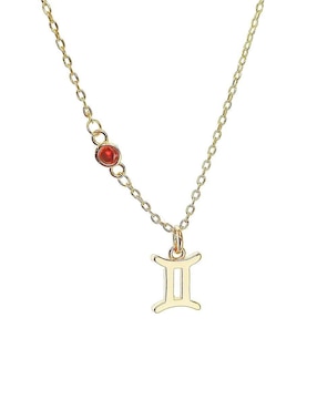Collar Zvezda Zodiacos de baño de oro 18 K