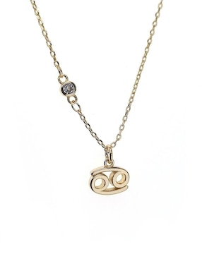 Collar Zvezda Zodiacos de baño de oro 18 K