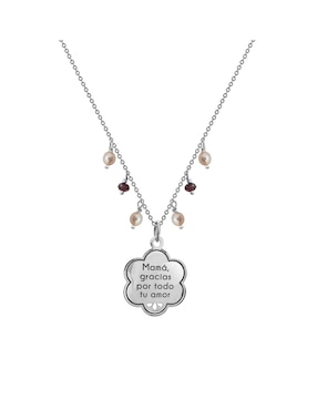 Collar Anamora Por Tanya Moss Mamá de plata P 925