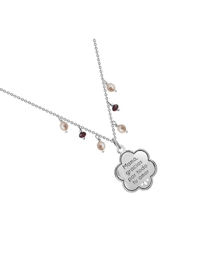 Collar Anamora Por Tanya Moss Mamá de plata P 925