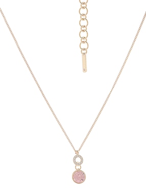 Aretes y collar circular Nine West